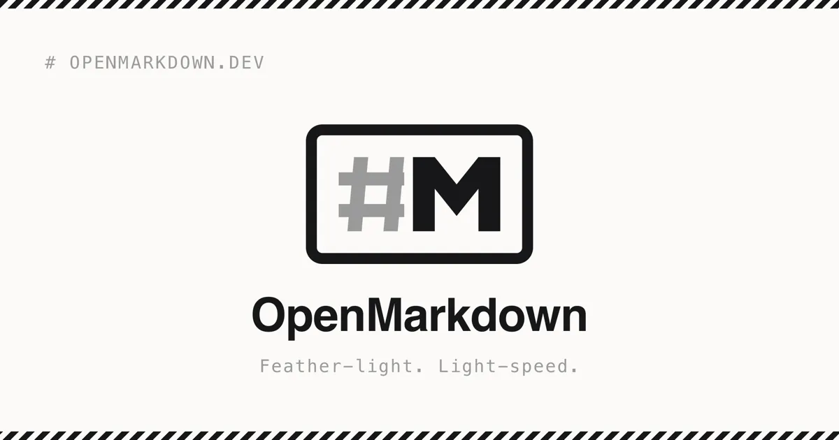 OpenMarkdown screenshot