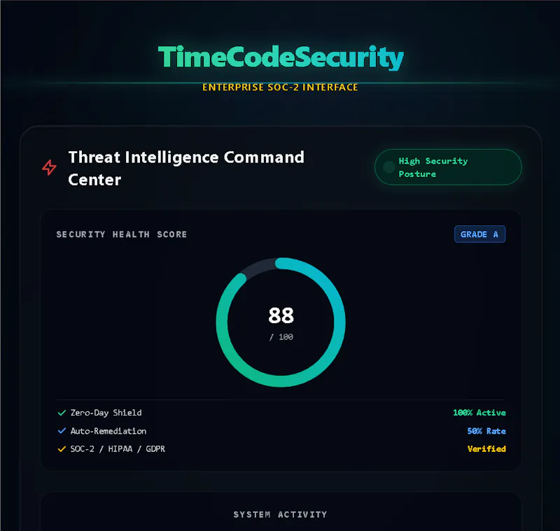 TimeCodeSecurity screenshot 3