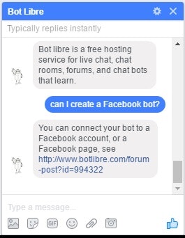 Bot Libre gallery image
