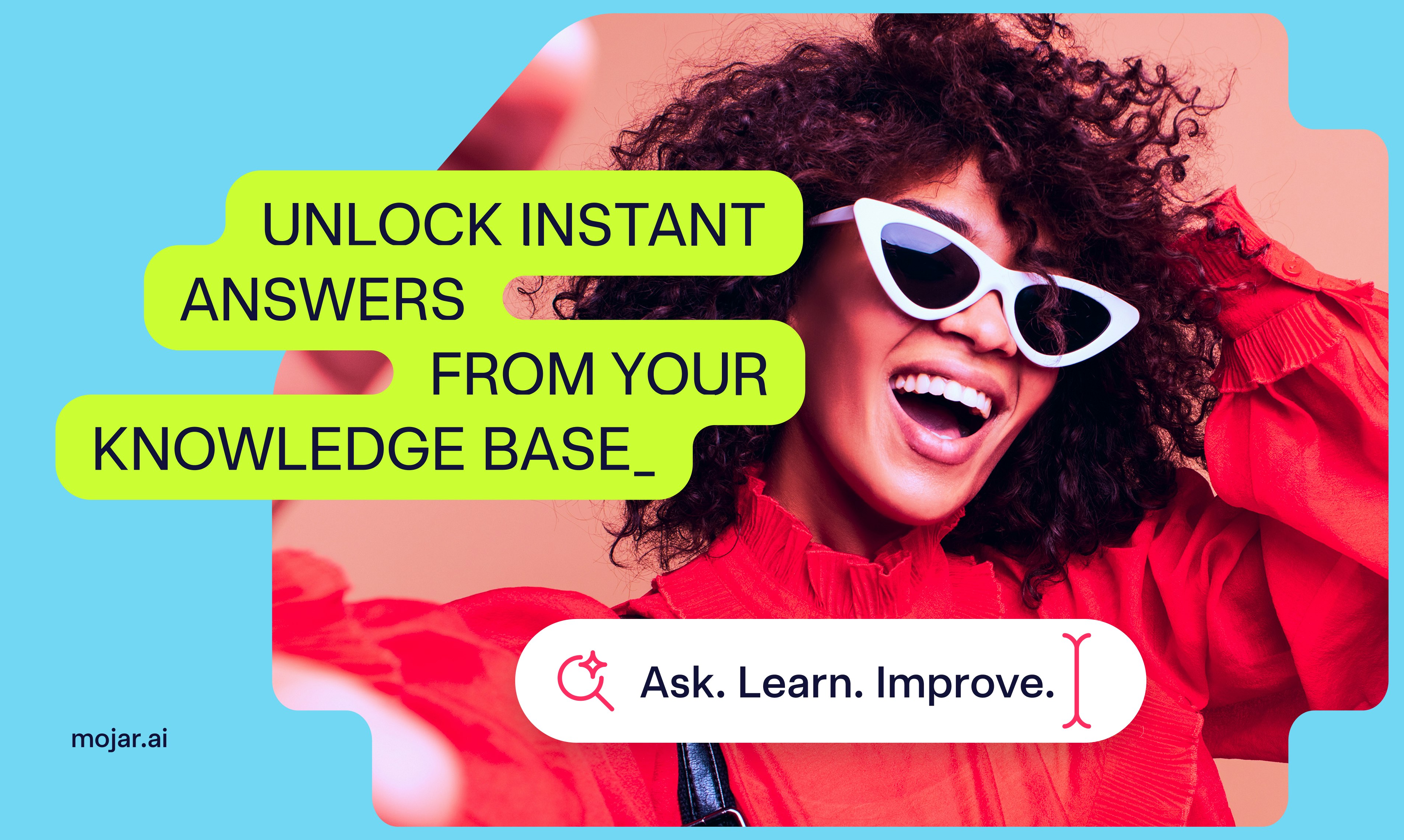 Mojar – Ask AI: Unlock Instant Answers - Main product screenshot demonstrating key features and user interface
