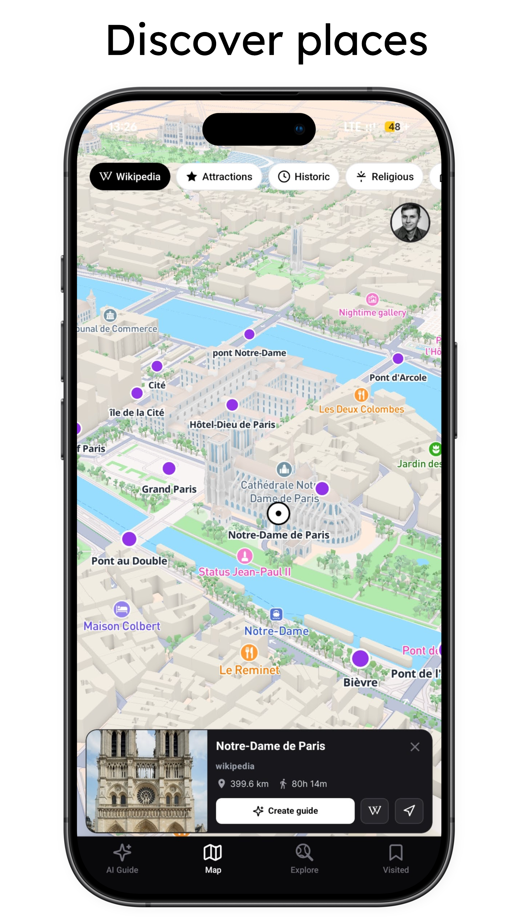 Nunu: Personal - AI Audio Travel Guide gallery image