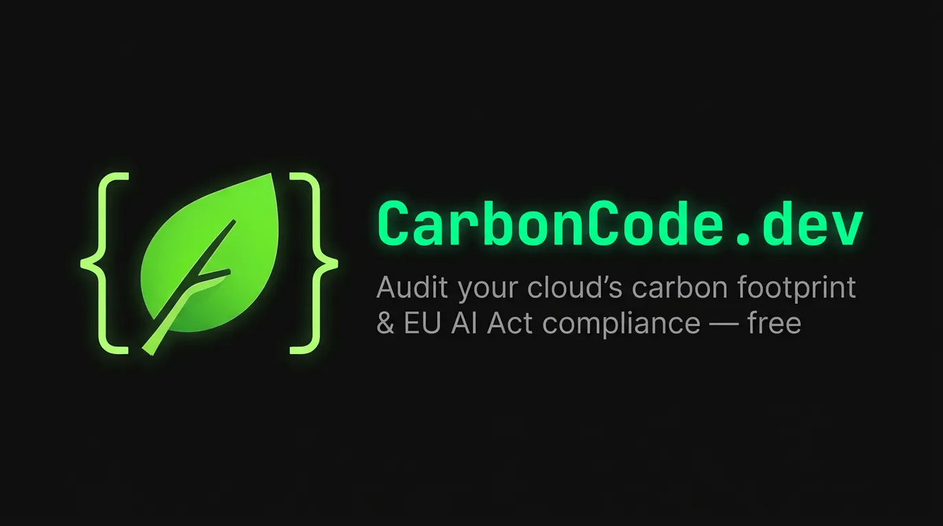 Banner del producto CarbonCode.dev