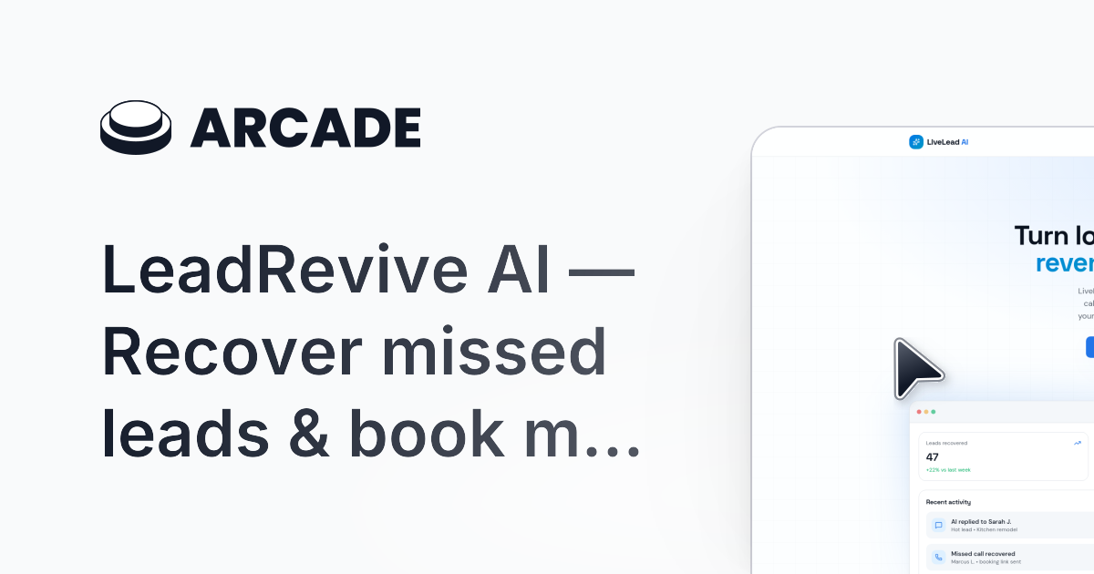 LiveLead AI gallery image