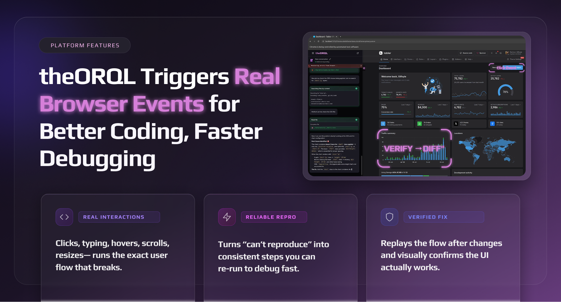 theORQL - Screenshot 2 showing product features and functionality