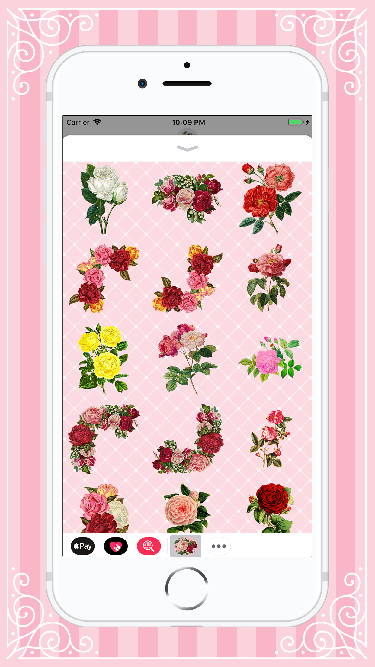 Lovely Bloom Flower Stickers gallery image