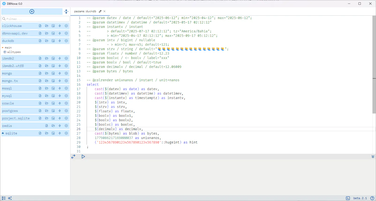 DBNova screenshot 3