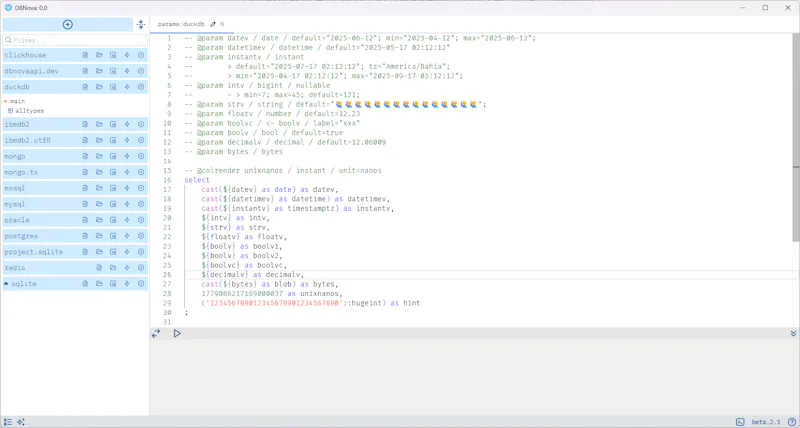 DBNova screenshot 3