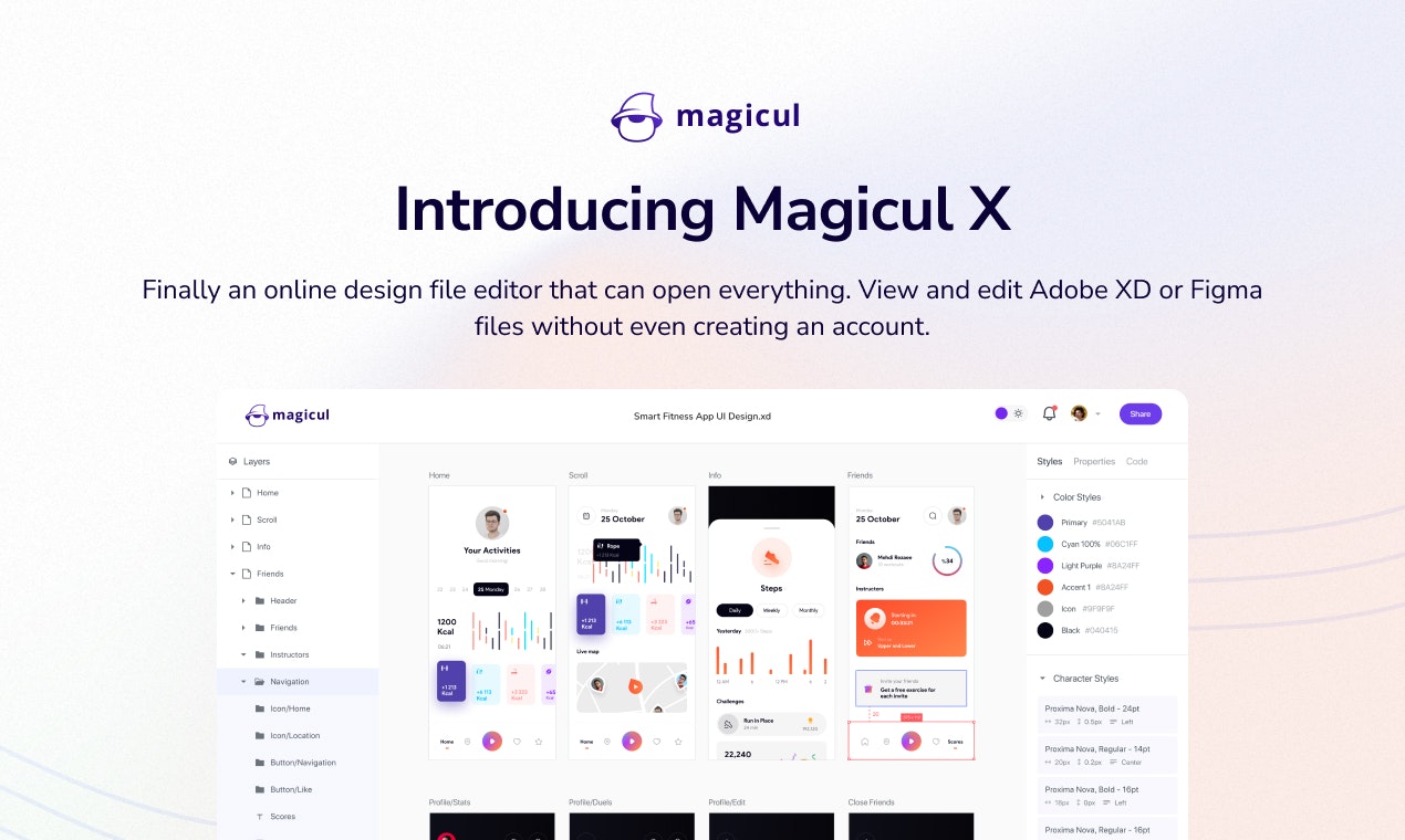 Magicul X - Design File Editor