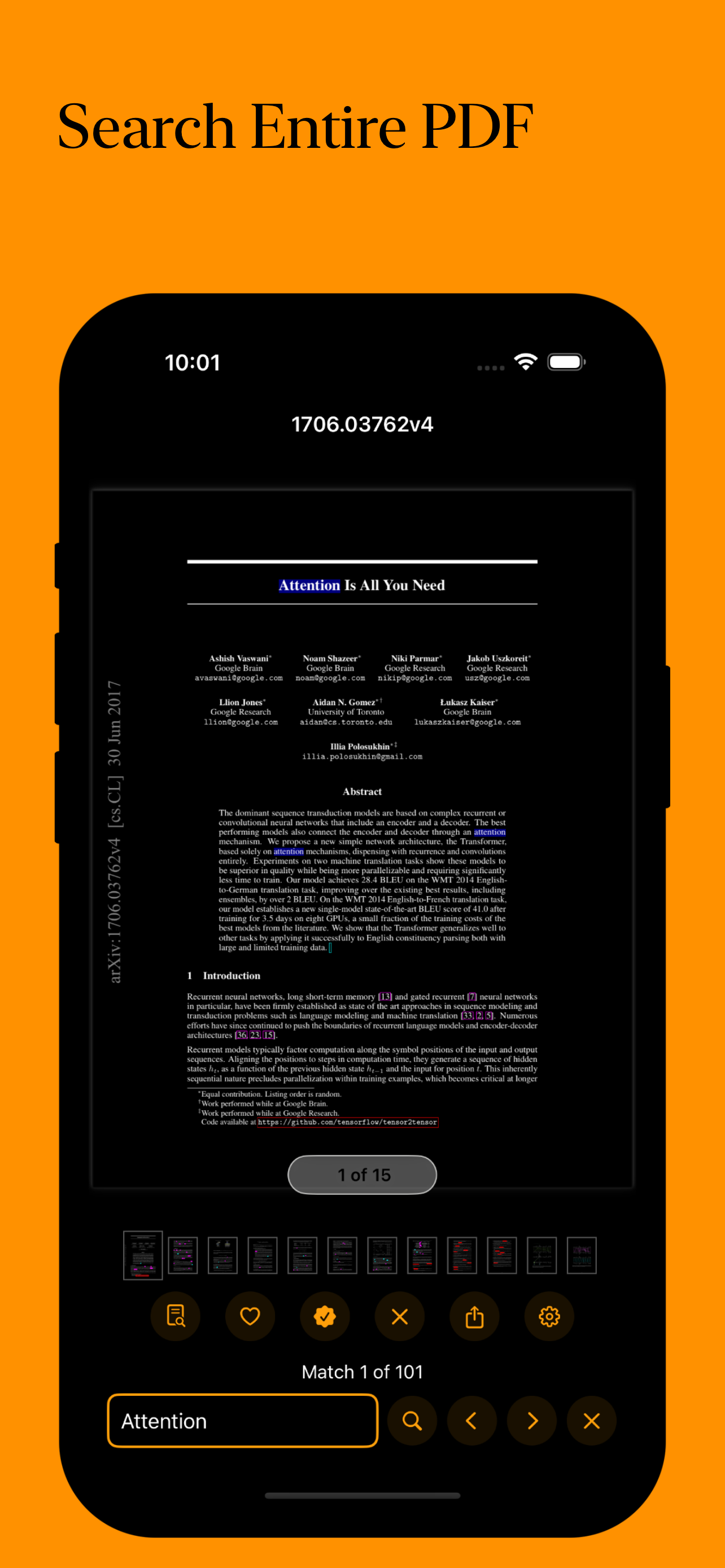 독자 - 광고 무료 PDF 리더 미디어 1