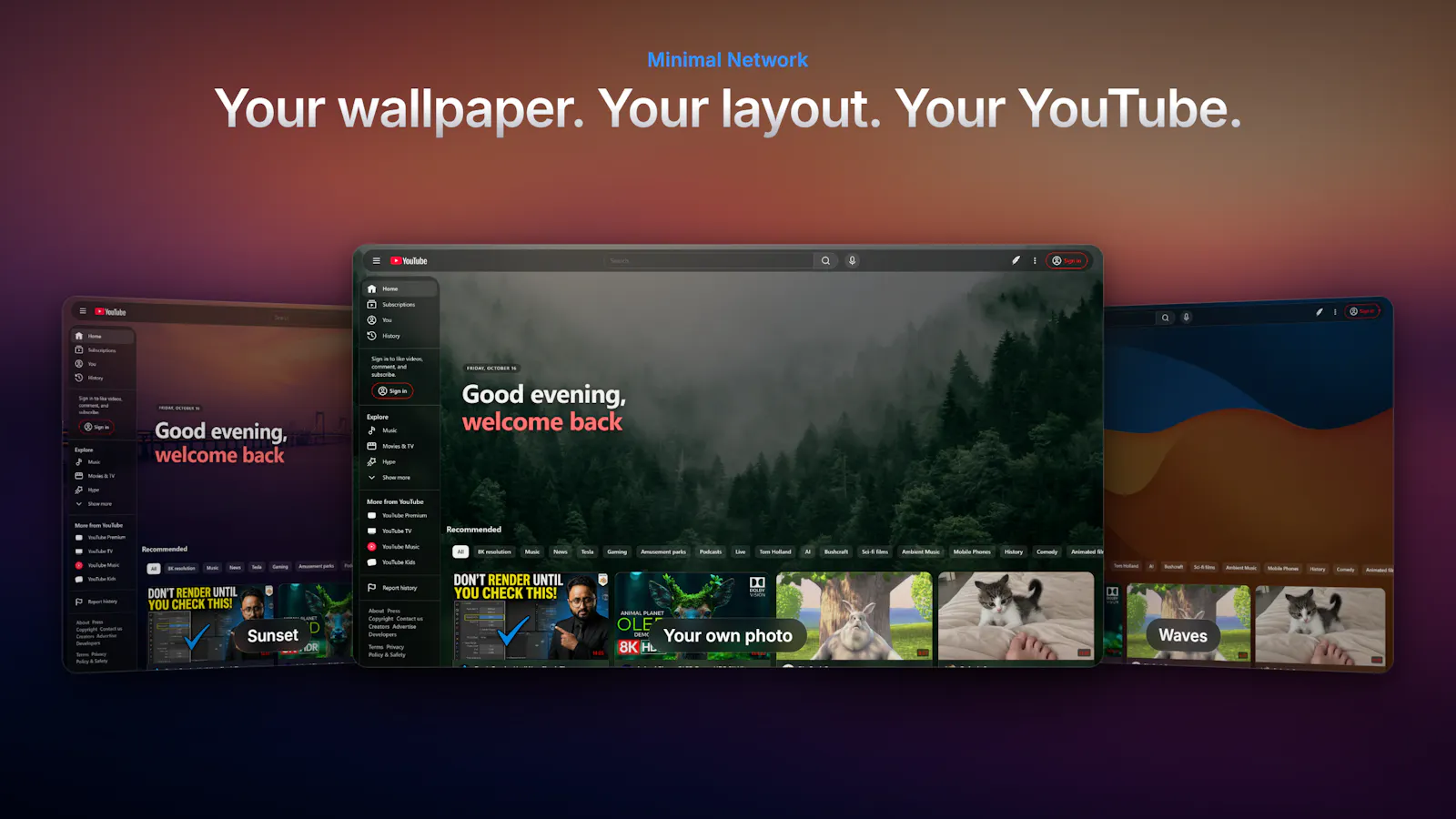 Minimal Network screenshot 5