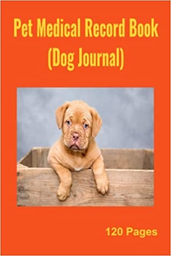 Pet Medical Record Book