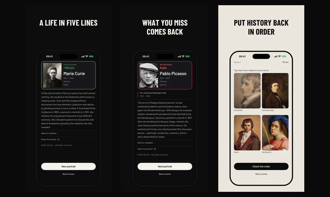 Famous Portraits gallery image