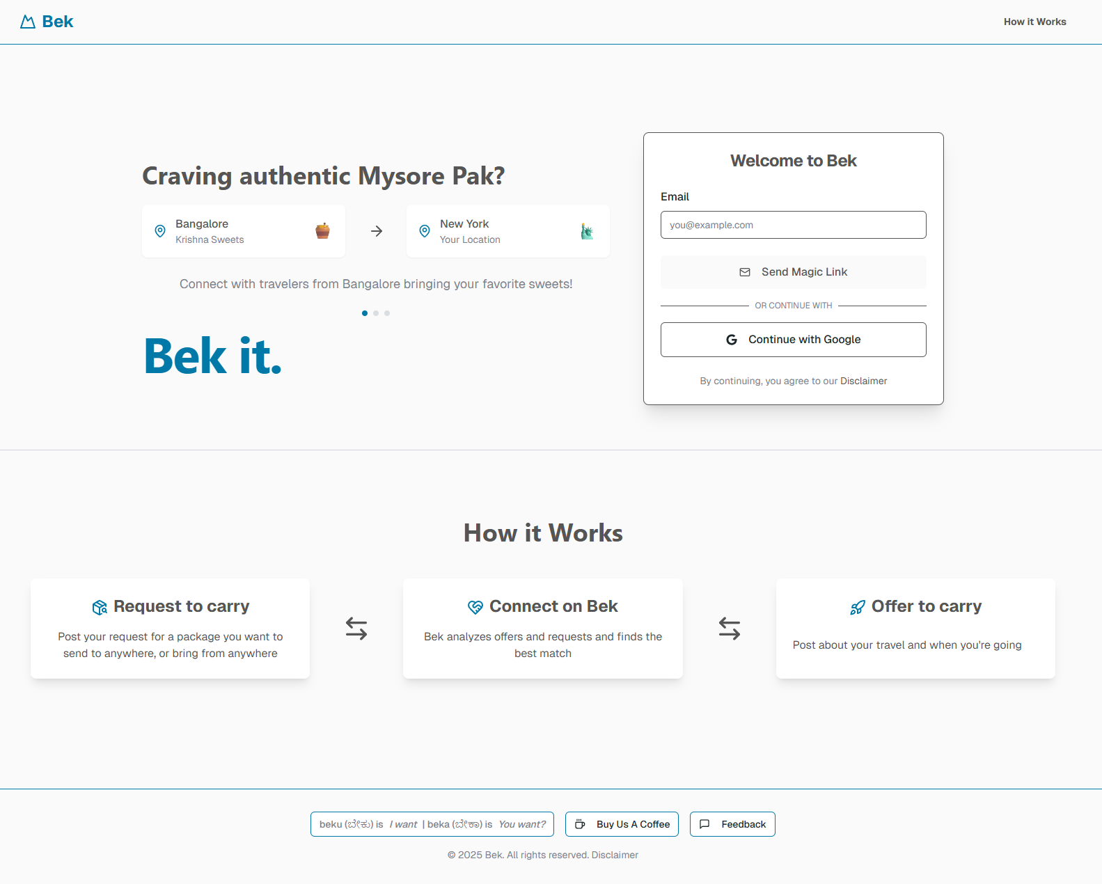 Bek - Community-powered delivery media 2