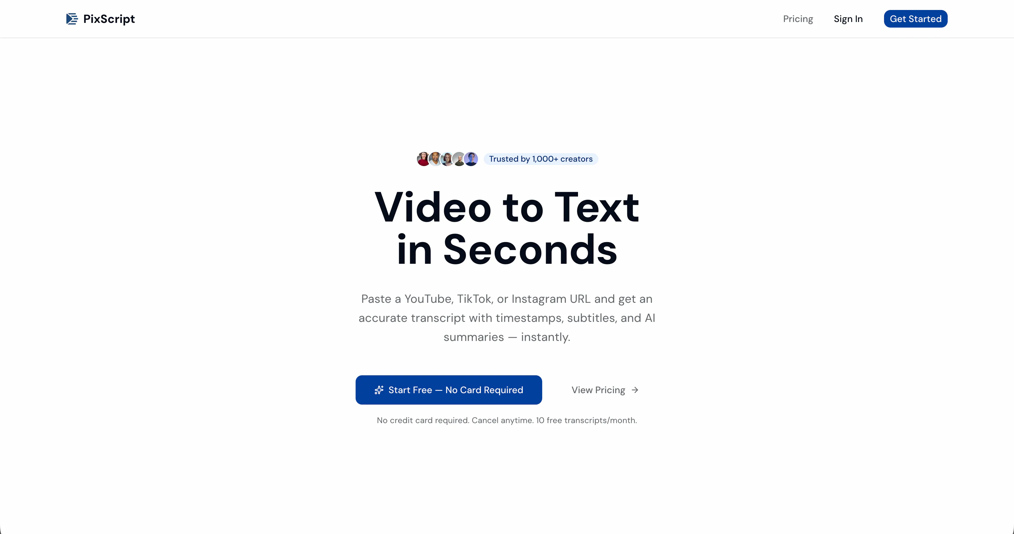 PixScript 제품 배너