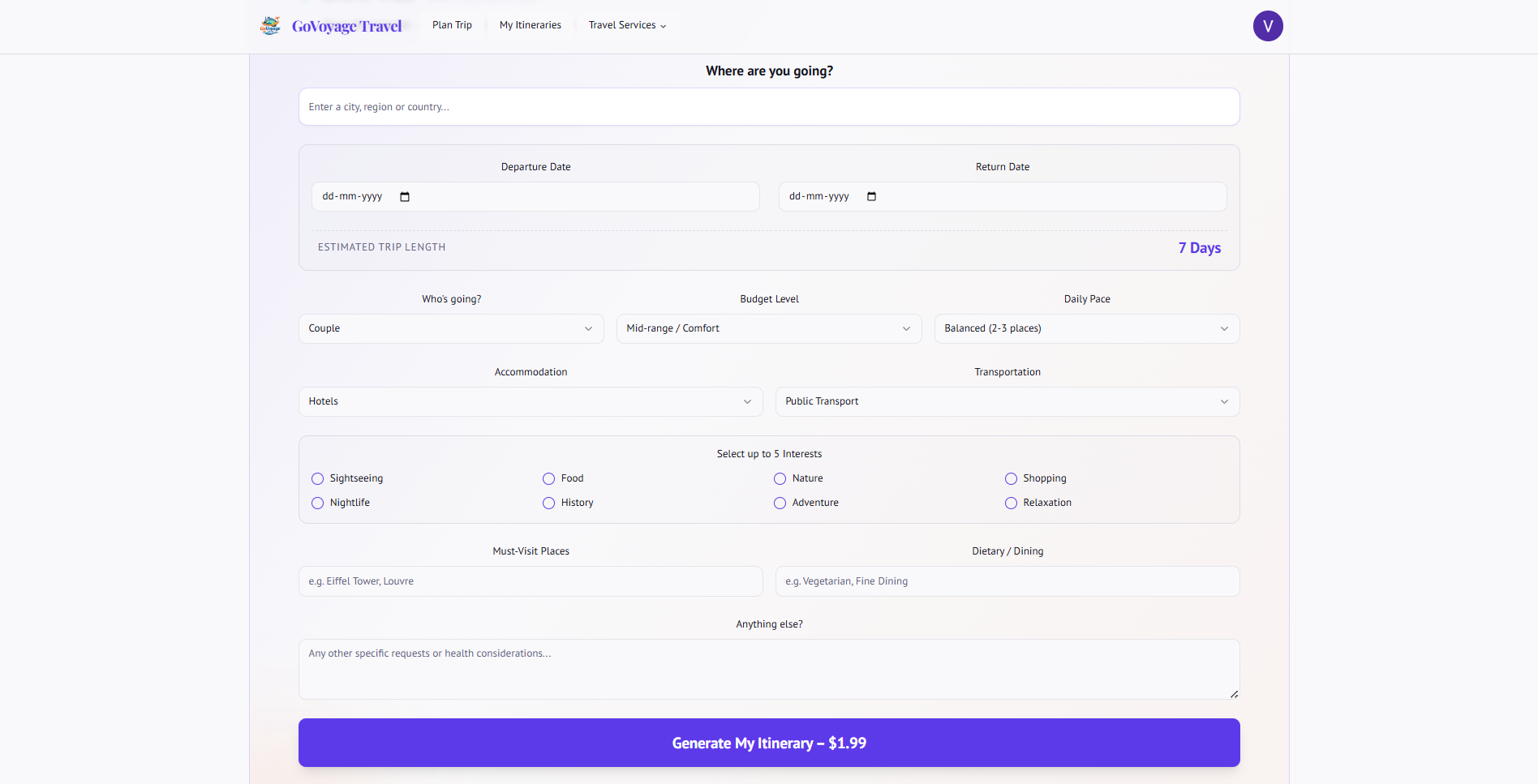 GoVoyage Travel gallery image