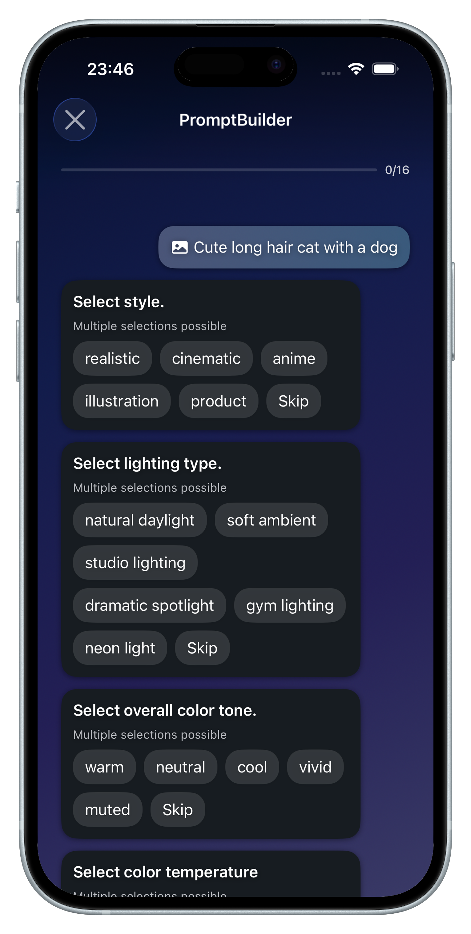PromptBuilder gallery image