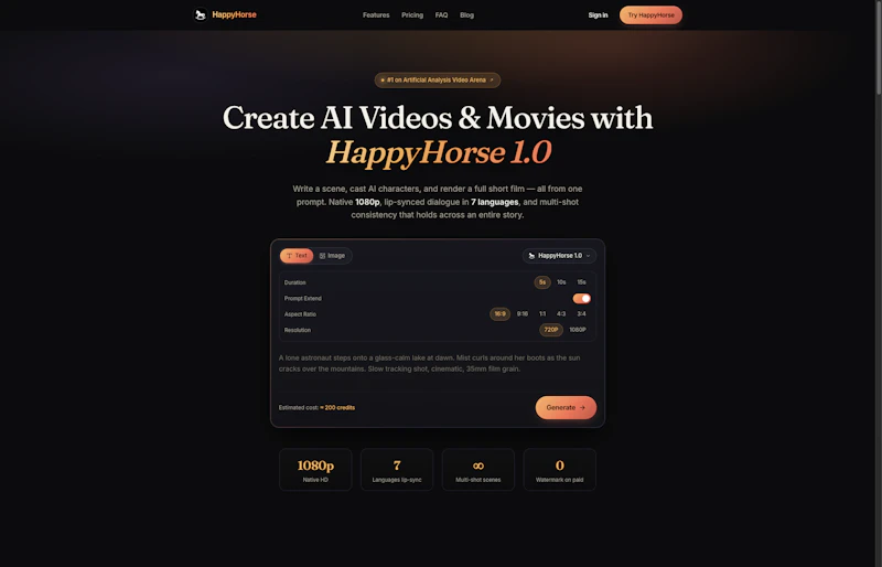 HappyHorse screenshot 1