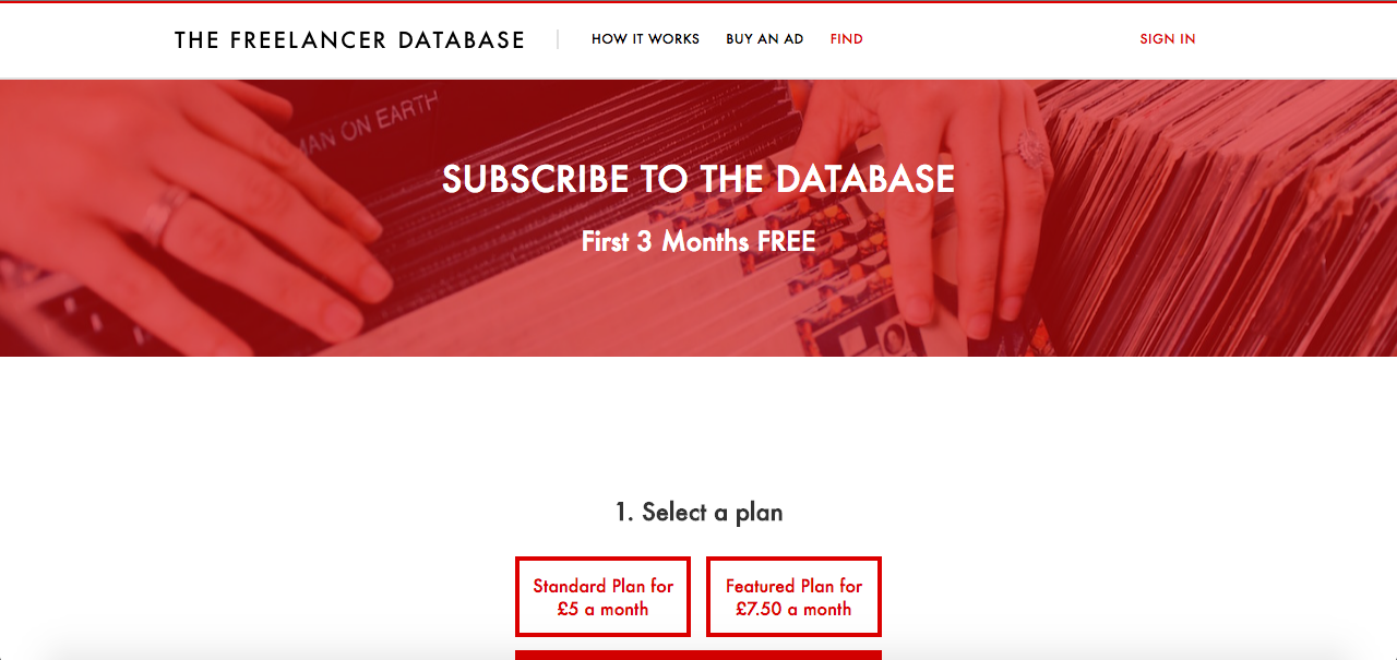 The Freelancer Database gallery image