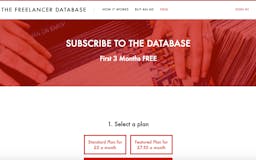 The Freelancer Database media 1