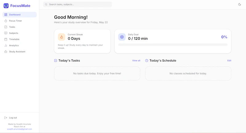 FocusMate screenshot 2