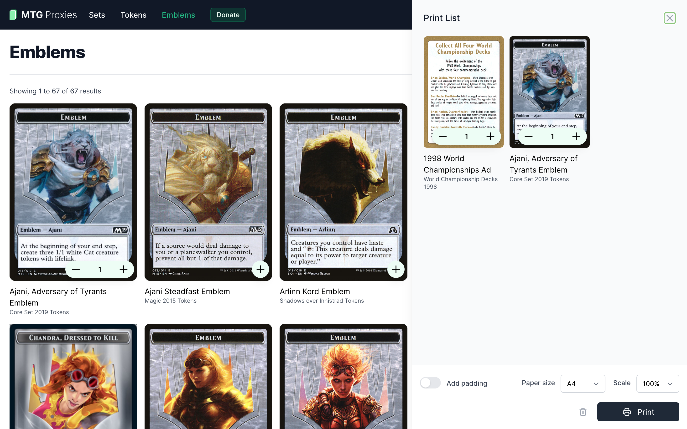 MTG Proxies gallery image