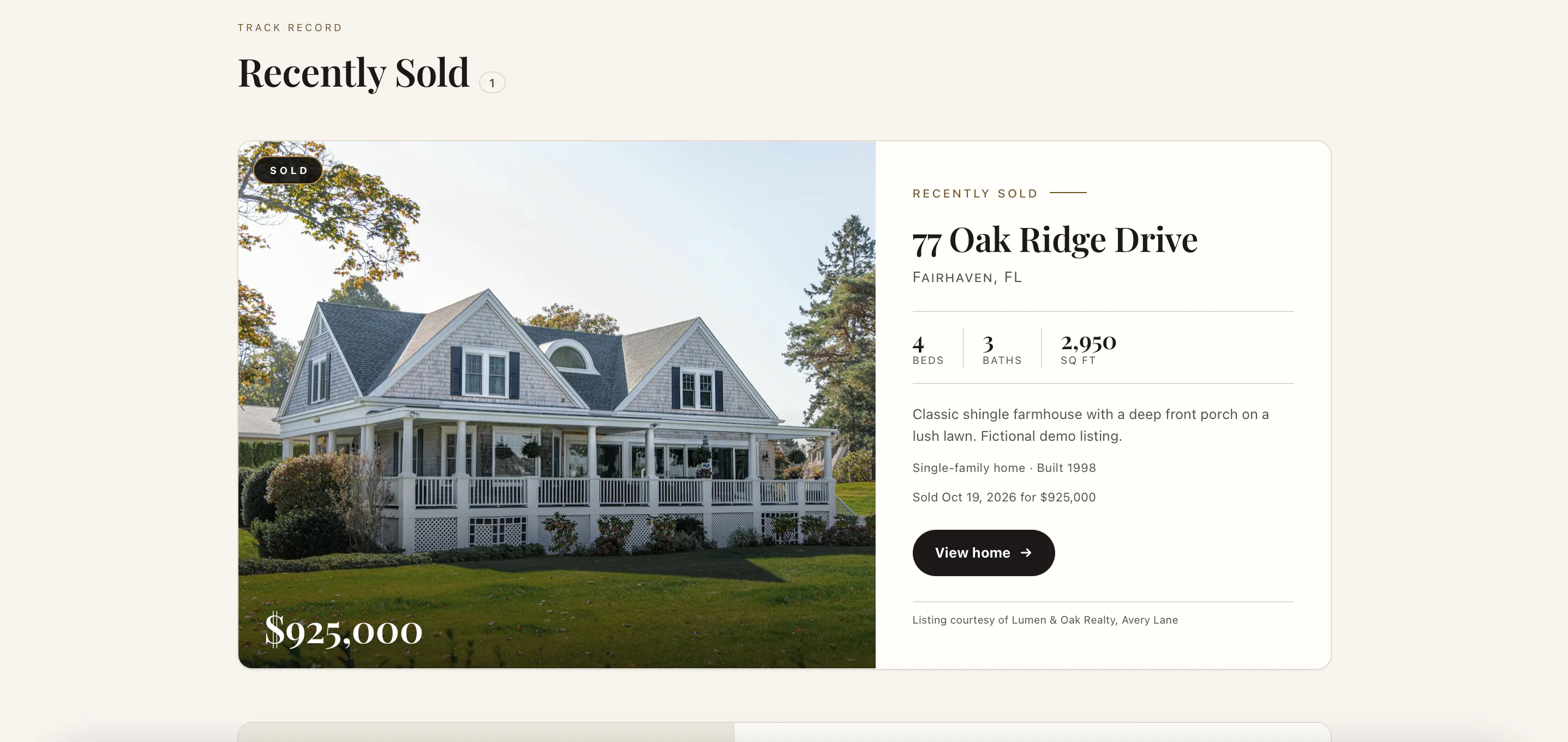 Property Landing Pages gallery image