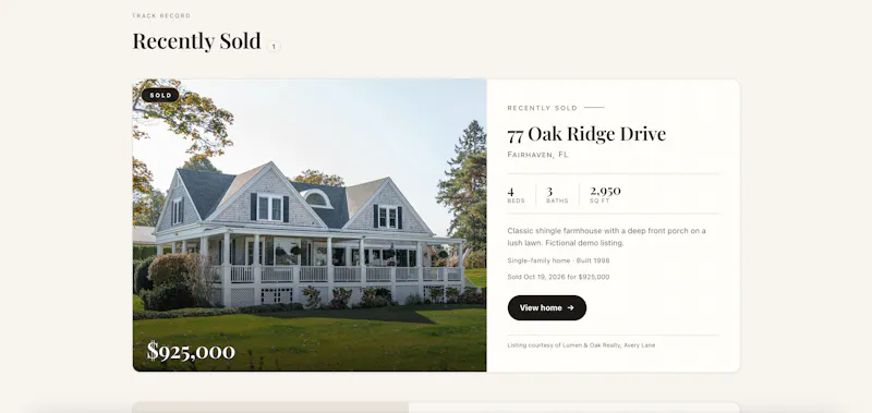 Property Landing Pages screenshot 4