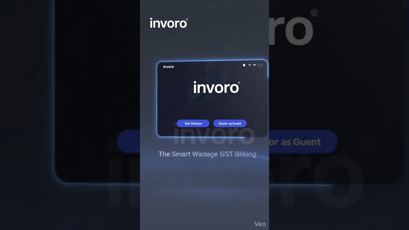 Invoro- Premium GST Billing & Invoicing screenshot 1 (video preview)