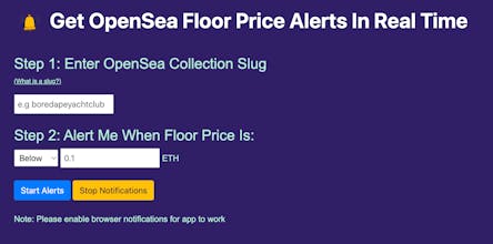 Floor Price Alerts gallery image