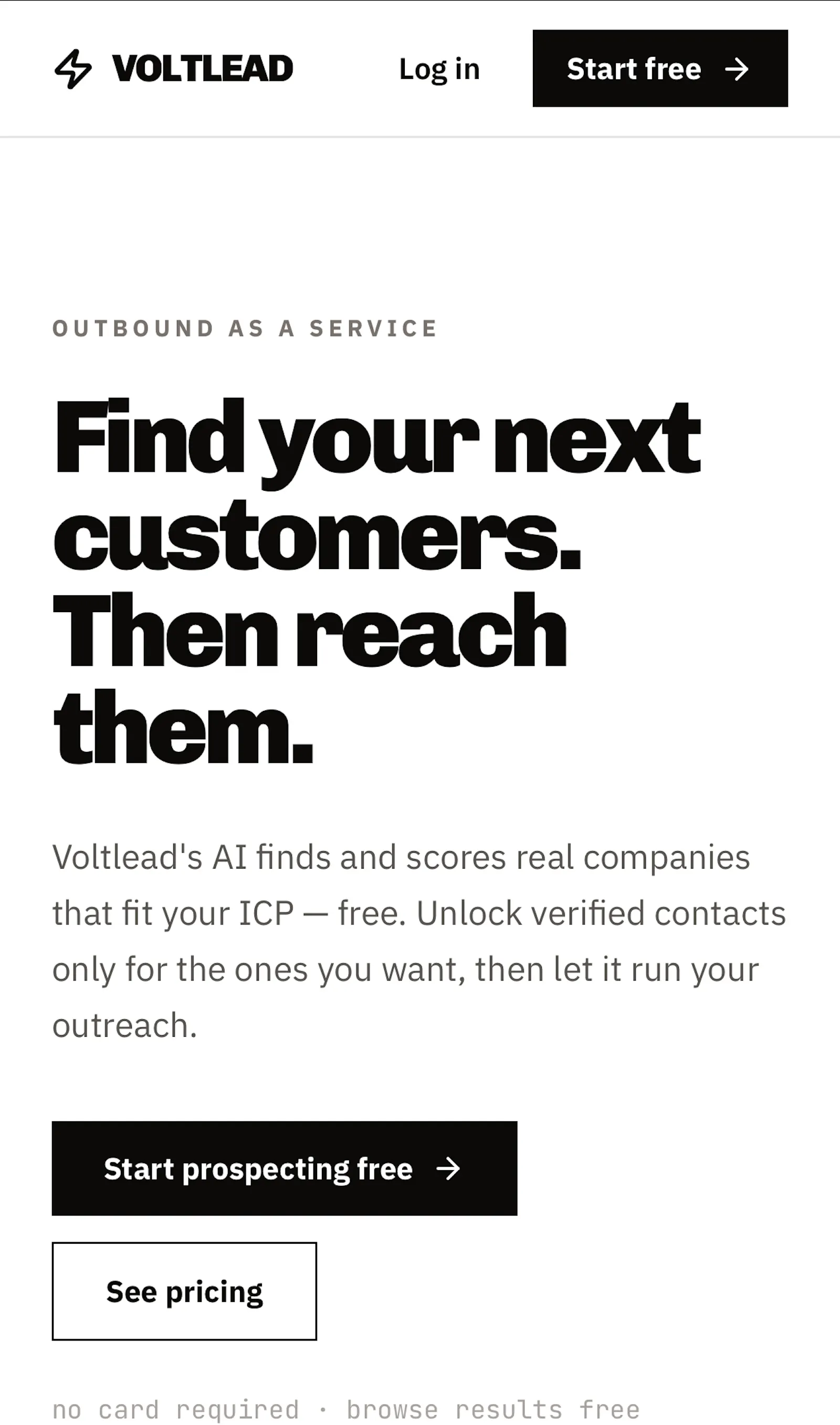 Voltlead — Outbound on Autopilot screenshot 2
