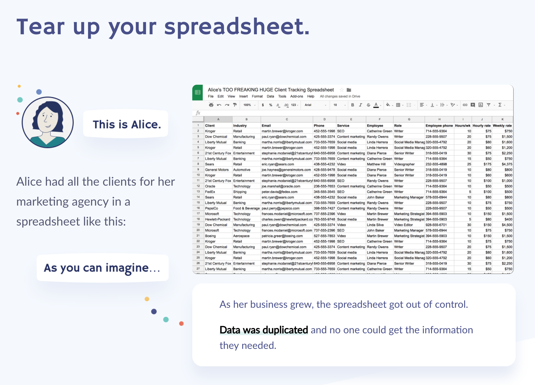 I Hate My Spreadsheet Image