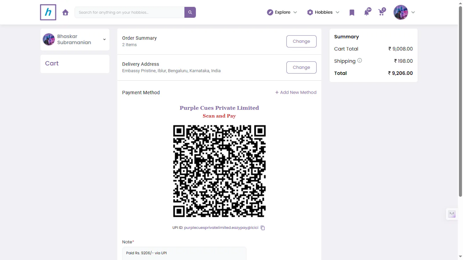 HobbyCue screenshot 5