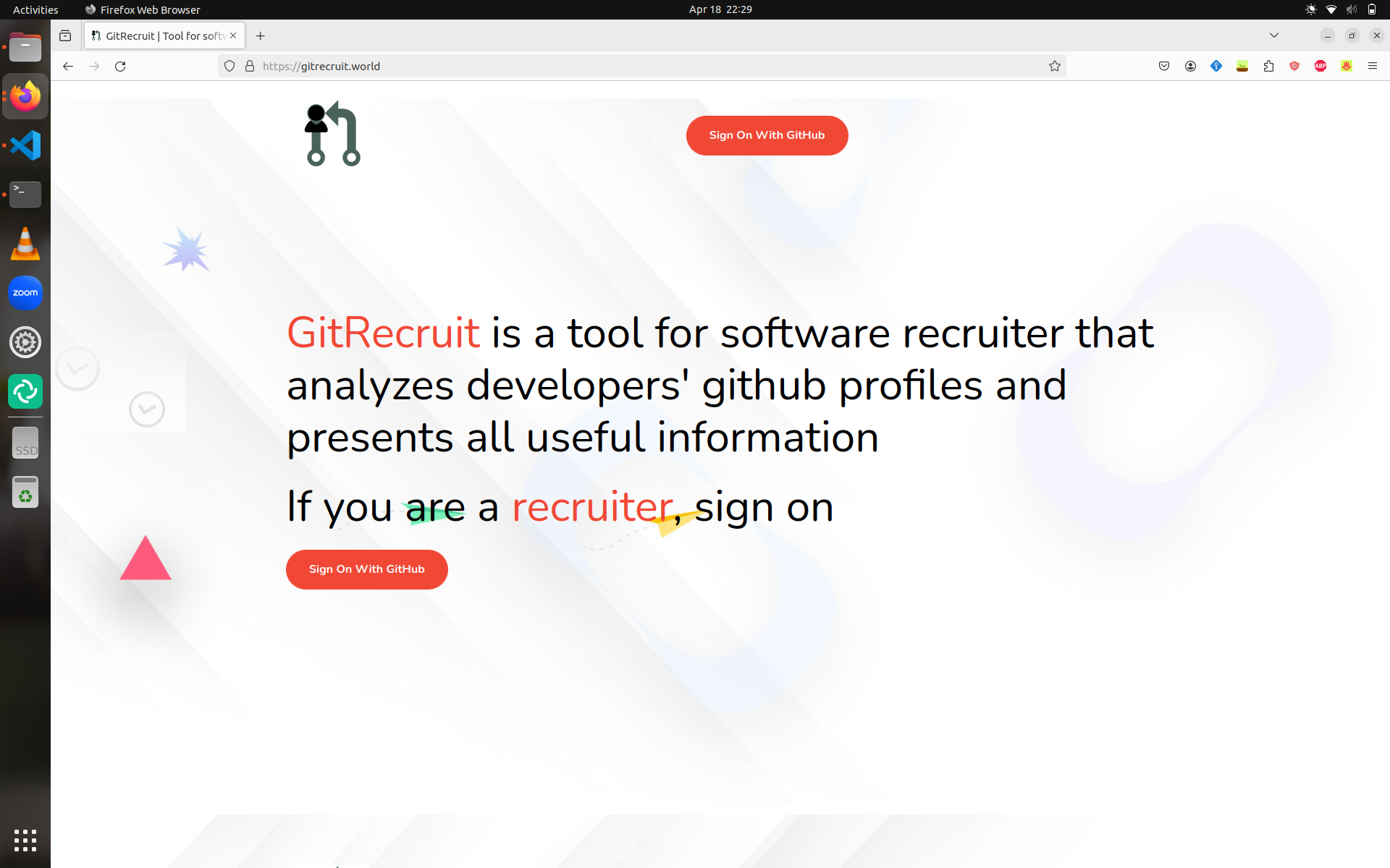 gitrecruit - 개발자의 GitHub 프로필을 분석하십시오 미디어 2
