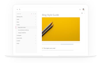 Nuclino Template Gallery gallery image