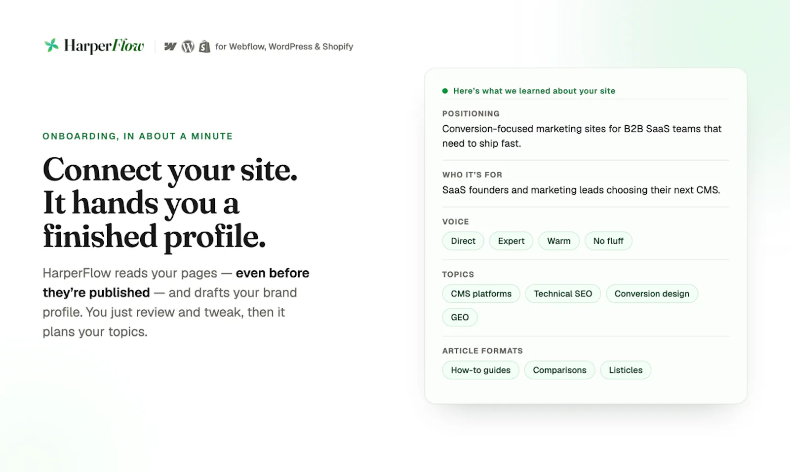 HarperFlow screenshot 2