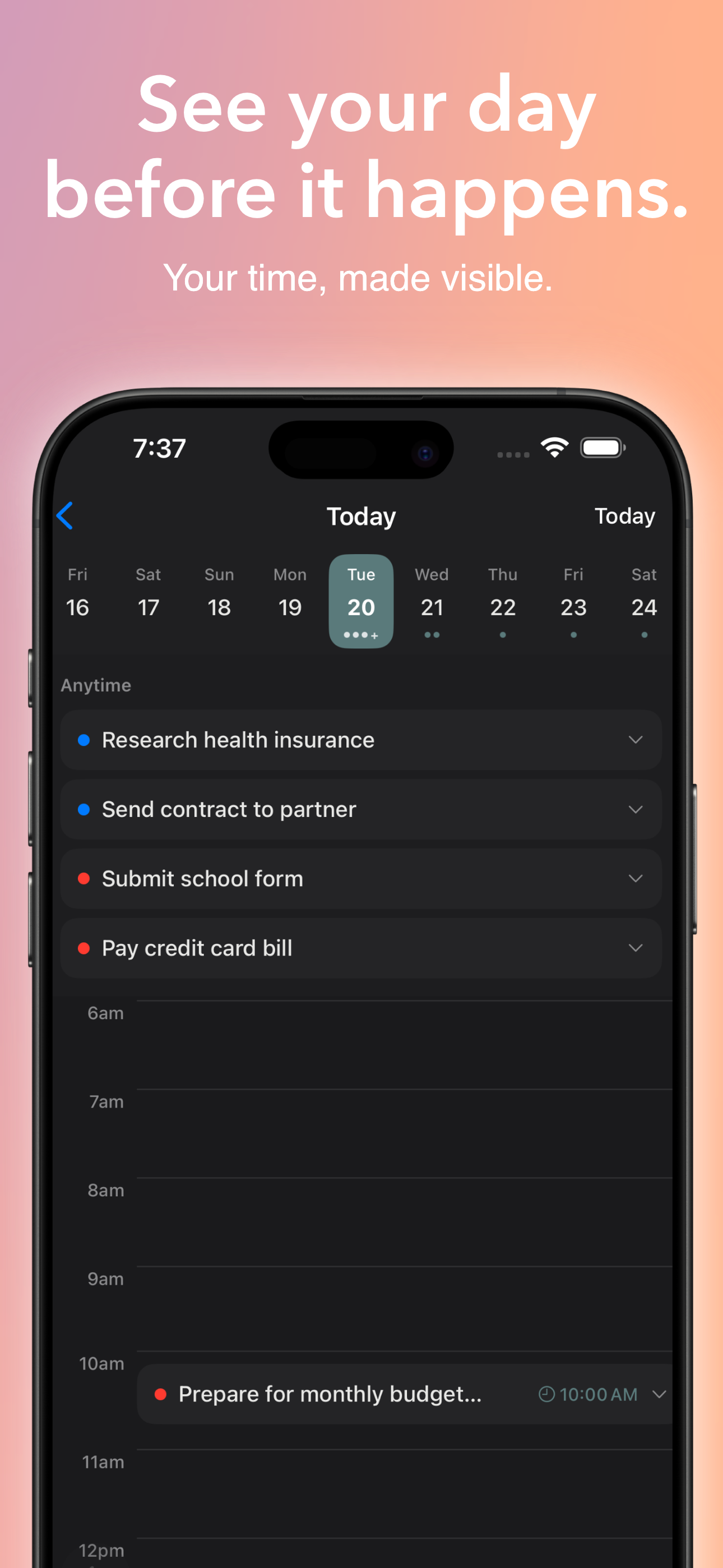 Offload: My Tasks - Screenshot 4 showing product features and functionality