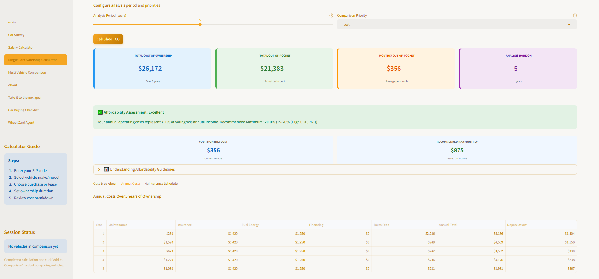 Cash Pedal - Main product screenshot demonstrating key features and user interface