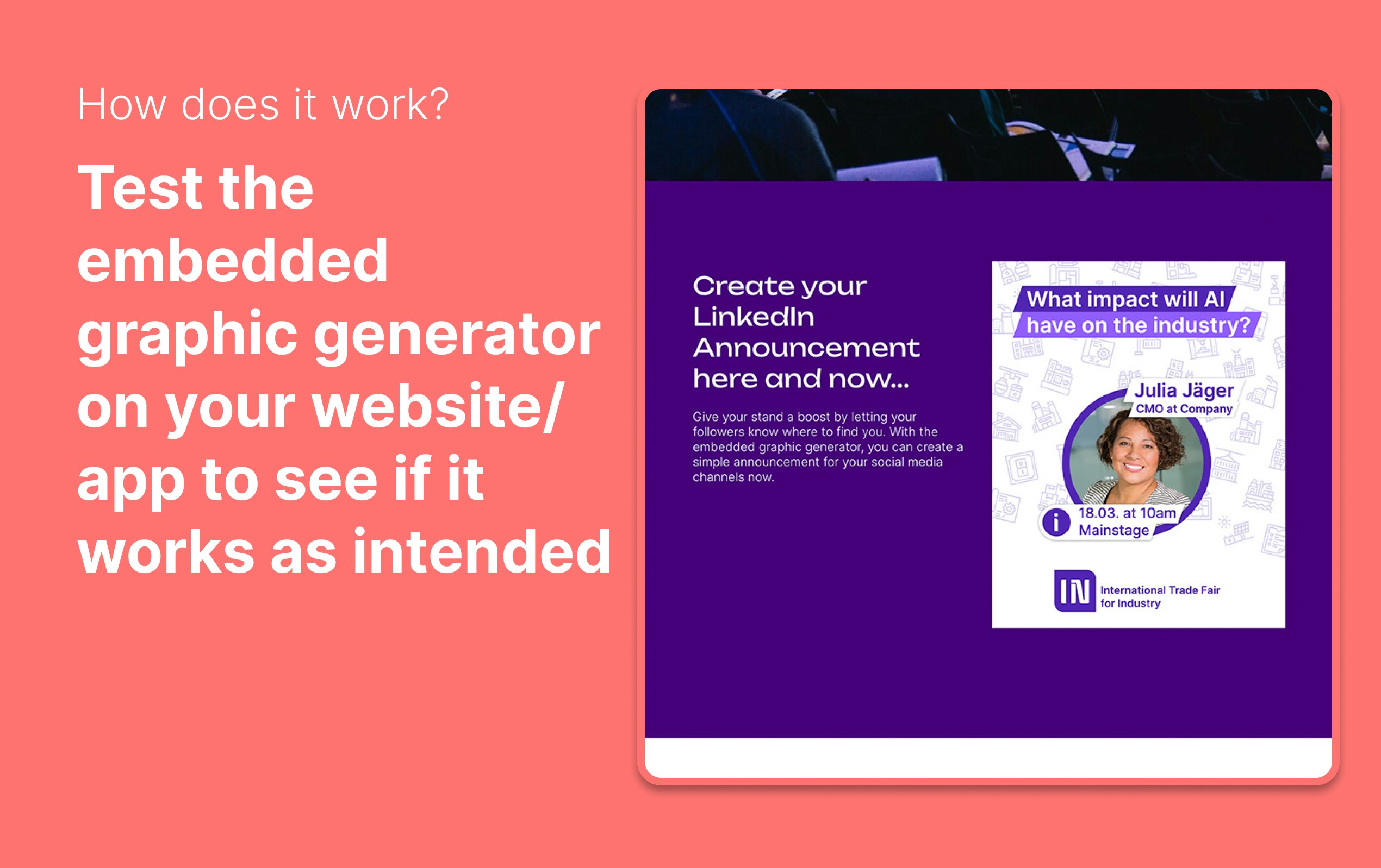 Incorporato bluepico - Incorporare generatori grafici di facile utilizzo su qualsiasi sito Web o app media 7