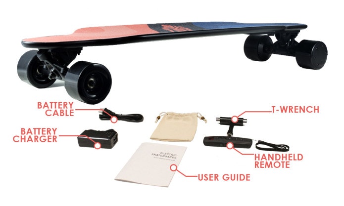 TeamGee H9 Electric Longboard gallery image