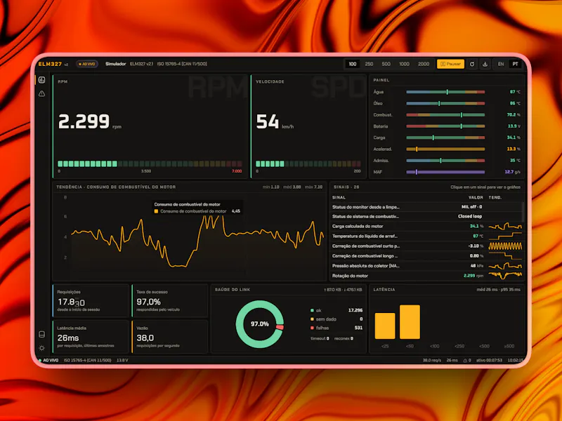 ELM327 OBD-II screenshot 2