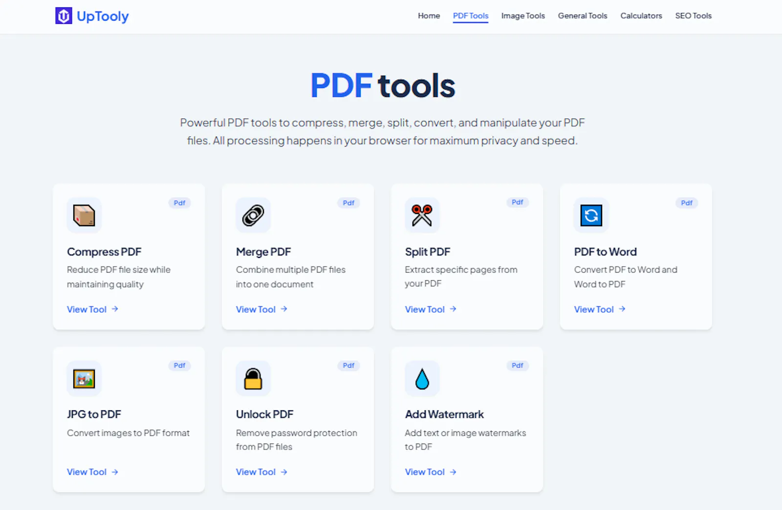 Uptooly screenshot 2