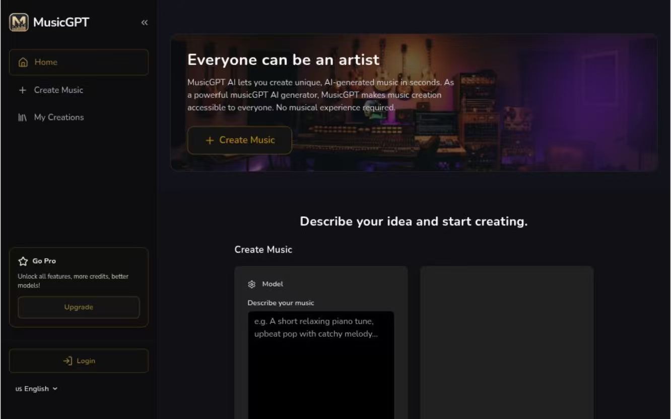 MusicGPT gallery image
