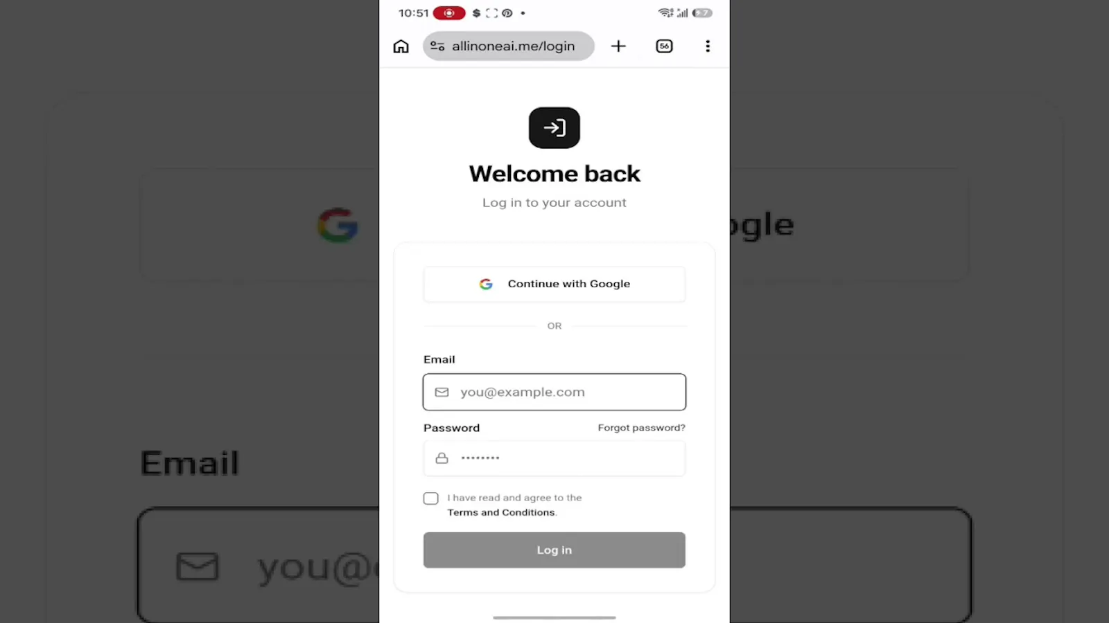 AllInOne.AI screenshot 1 (video preview)
