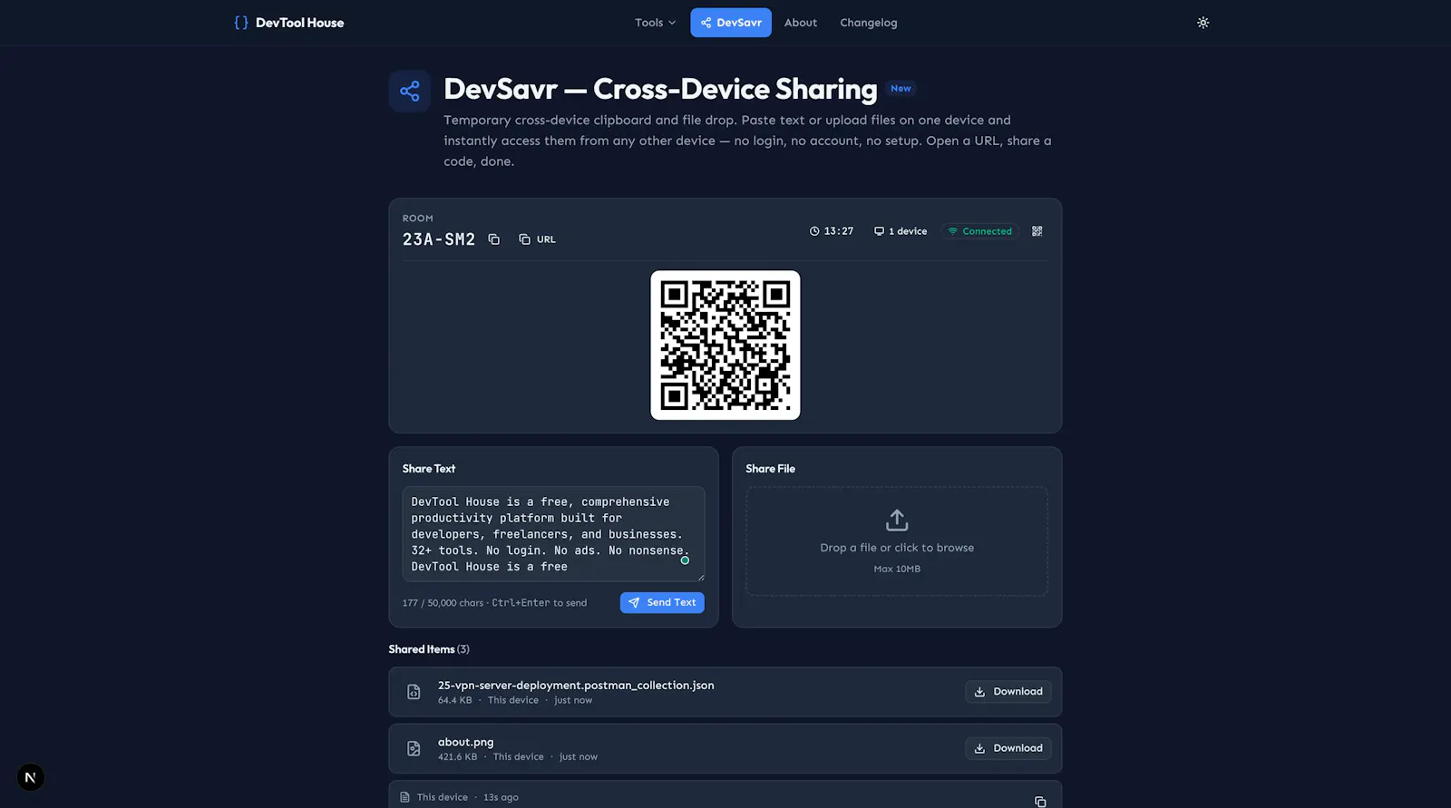 DevTool House screenshot 5