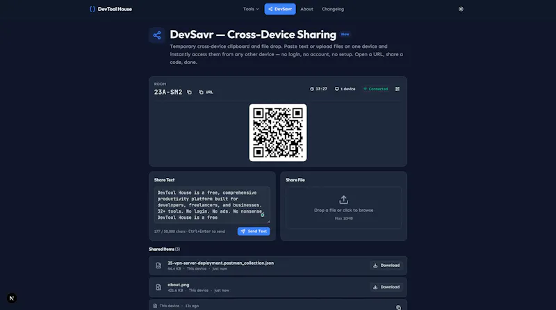 DevTool House screenshot 5