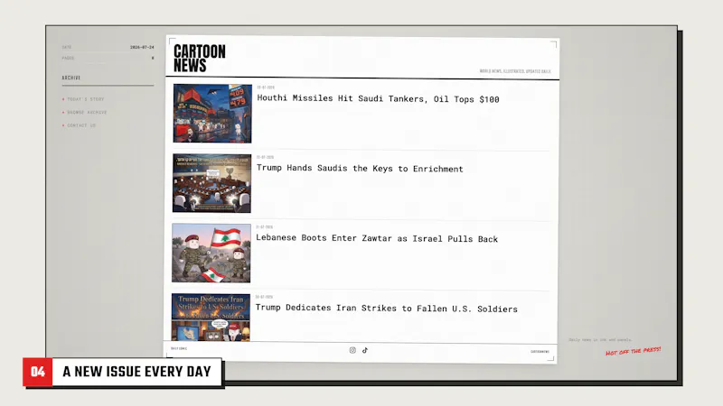 Cartoon News — Your Daily News Comic screenshot 5