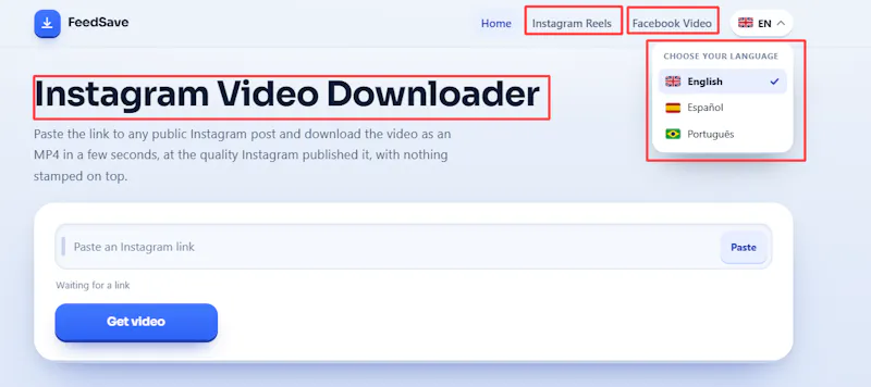 FeedSave screenshot 1