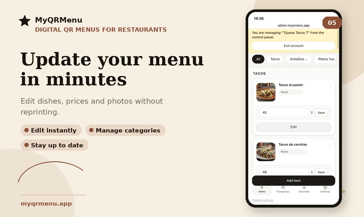 MyQRMenu gallery image