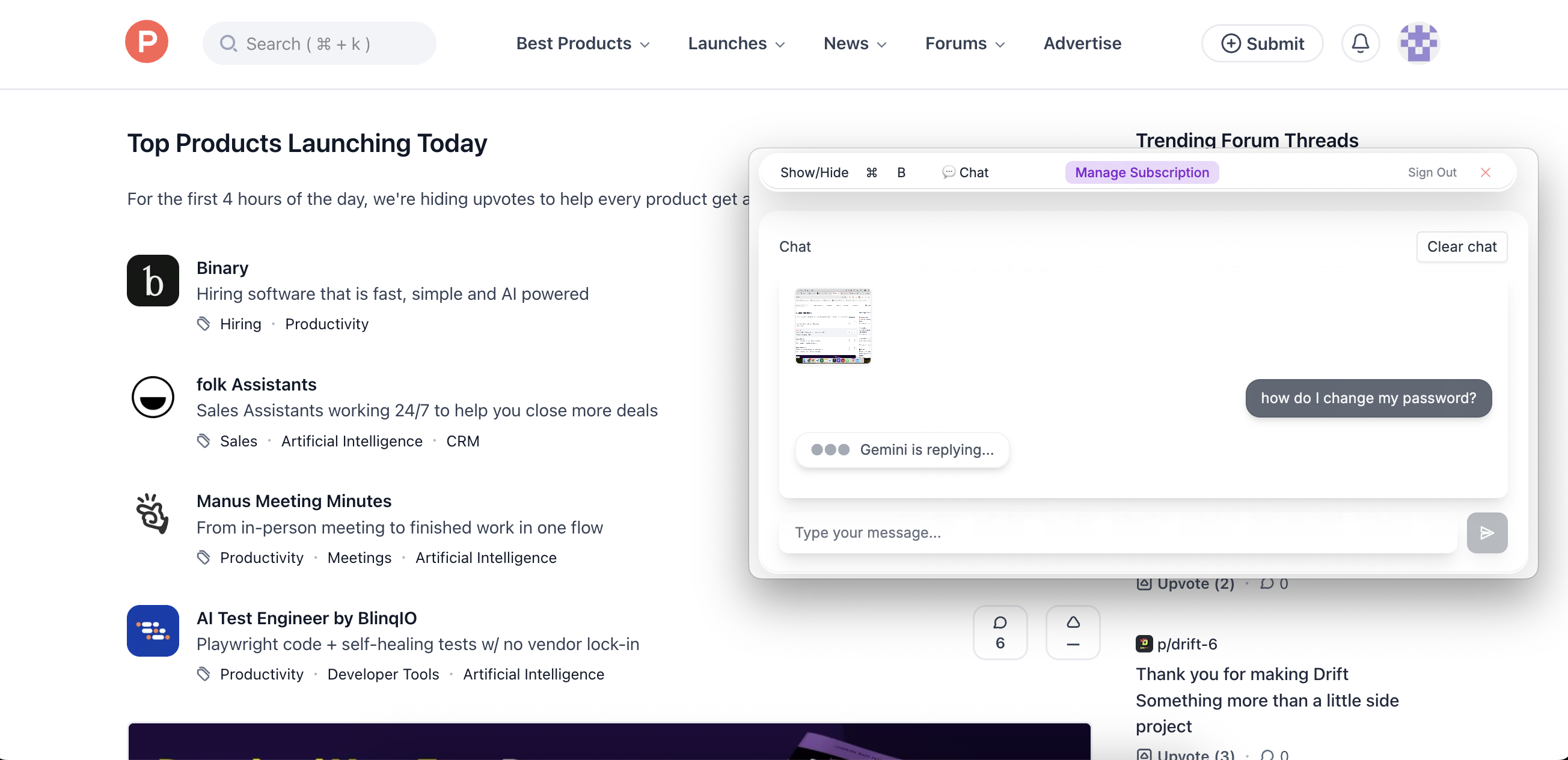 Chat With Screen - Screenshot 3 showing product features and functionality