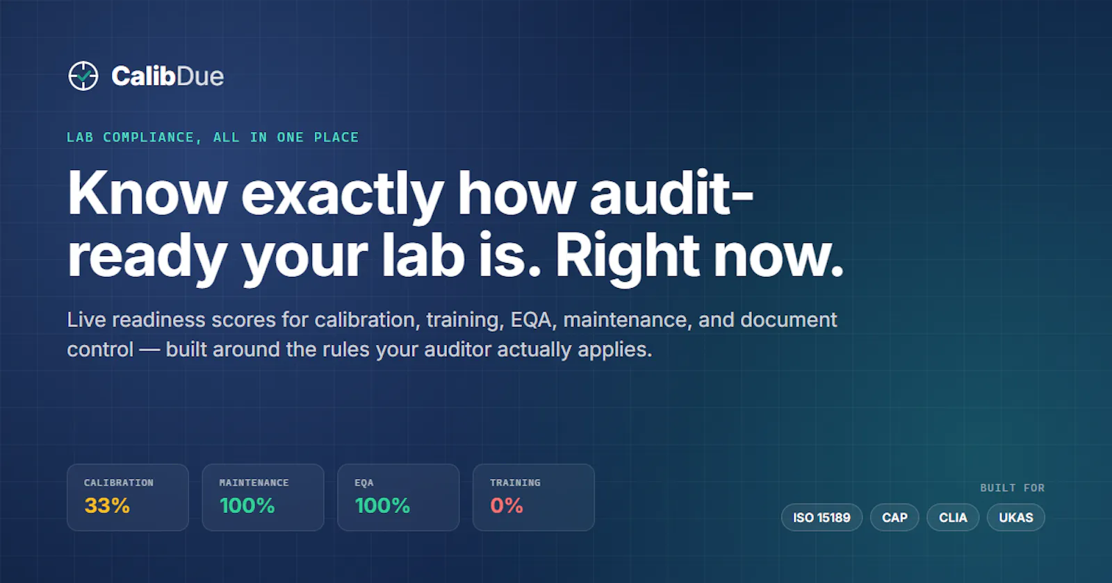 CalibDue screenshot 1